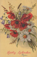 FLOWERS Vintage Ansichtskarte Postkarte CPA #PKE694.DE - Flowers