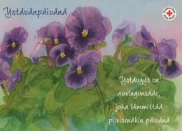 FLOWERS Vintage Ansichtskarte Postkarte CPSM #PBZ158.DE - Blumen