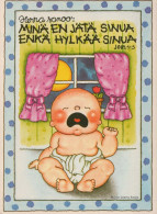 KINDER HUMOR Vintage Ansichtskarte Postkarte CPSM #PBV357.DE - Cartes Humoristiques