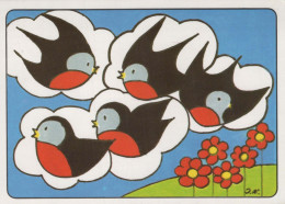 VOGEL Tier Vintage Ansichtskarte Postkarte CPSM #PBR699.DE - Oiseaux