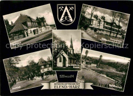 72632400 Elend Harz Bahnhof Ferienheim Voelkerfreundschaft Waldfreibad Kirche Au - Other & Unclassified