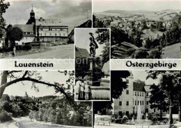 72632306 Lauenstein Erzgebirge Kirche Brunnen Landschaftspanorama Geising - Geising