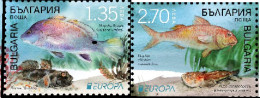 BULGARIA - 2024 - Europa-CEPT - Marine Flora And Fauna - 2v - MNH - 2024