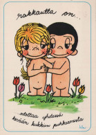 NIÑOS HUMOR Vintage Tarjeta Postal CPSM #PBV416.ES - Humorous Cards