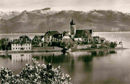 72632277 Wasserburg Bodensee Halbinsel Mit Oesterreichischen Alpen Wasserburg (B - Wasserburg A. Bodensee