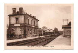 41 LOIR ET CHER - FRETEVAL La Gare : Arrivée (voir Description) - Autres & Non Classés