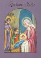 Virgen María Virgen Niño JESÚS Religión Vintage Tarjeta Postal CPSM #PBQ012.ES - Vierge Marie & Madones