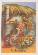 Virgen María Virgen Niño JESÚS Navidad Religión Vintage Tarjeta Postal CPSM #PBP817.ES - Maagd Maria En Madonnas
