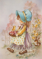 PASCUA NIÑOS Vintage Tarjeta Postal CPSM #PBO239.ES - Ostern