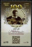 Egypt - 2023 The 100th Anniversary Of The Death Of Sayed Darwish, 1892-1923 - Singer - Complete Issue - MNH - Unused Stamps