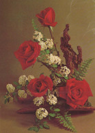 FLOWERS Vintage Postcard CPSM #PAS528.GB - Fleurs