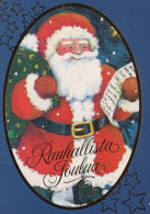 SANTA CLAUS CHRISTMAS Holidays Vintage Postcard CPSM #PAJ542.GB - Santa Claus