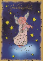 ANGEL CHRISTMAS Holidays Vintage Postcard CPSM #PAH333.GB - Anges