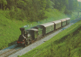 TRAIN RAILWAY Transport Vintage Postcard CPSM #PAA893.GB - Trains
