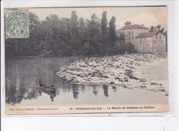 VILLENEUVE-sur-LOT: Le Moulin De Madame Et L'écluse - Très Bon état - Villeneuve Sur Lot