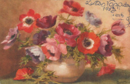 FLEURS Vintage Carte Postale CPA #PKE693.FR - Flowers