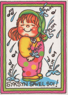 ENFANTS HUMOUR Vintage Carte Postale CPSM #PBV356.FR - Humorous Cards