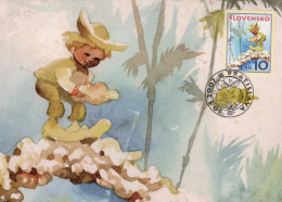 ENFANTS HUMOUR Vintage Carte Postale CPSM #PBV235.FR - Humorous Cards
