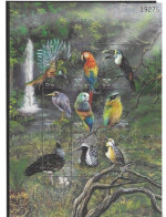 BHUTAN Nº 1409 AL 1416 - Pájaros Cantores (Passeri)