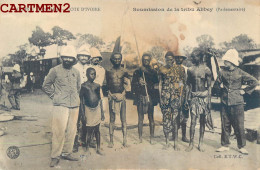 COTE-D'IVOIRE SOUMISSION DE LA TRIBU ABBEY PARLEMENTAIRE COLONIE FRANCAISE ETHNOLOGIE ETHNIC AFRIQUE AFRICA - Elfenbeinküste