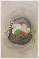 PÂQUES ŒUF Vintage Carte Postale CPSM #PBO179.FR - Easter