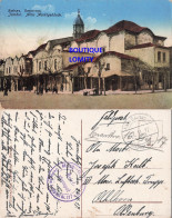 Bulgarie Yambol Jambol Altes Marktgebaude Bazar Vieux Marché Bezistena CPA + Cachet Militaire Allemand Guerre 1914 1918 - Bulgarije