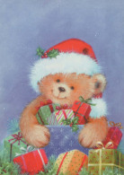 Bonne Année Noël Vintage Carte Postale CPSM #PBM486.FR - Nieuwjaar
