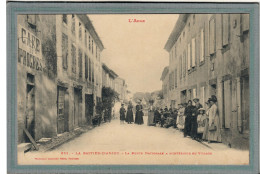 CPA (11) La BASTIDE-d'ANJOU - Aspect De La Route Nationale à L'intérieur Du Village En 1910 - Other & Unclassified