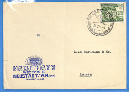 Allemagne Reich 1939 - Lettre De Neustadt - G33541 - Cartas & Documentos