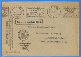 Allemagne Reich 1935 - Lettre De Hamburg - G33532 - Briefe U. Dokumente