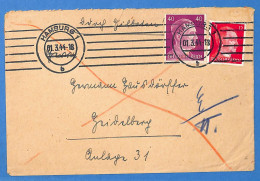 Allemagne Reich 1944 - Lettre De Hamburg - G33522 - Briefe U. Dokumente