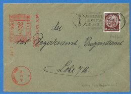 Allemagne Reich 1934 - Lettre De Frankfurt - G33524 - Briefe U. Dokumente