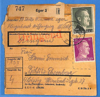 Allemagne Reich 1943 - Carte Postale De Eger - G33506 - Briefe U. Dokumente
