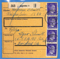 Allemagne Reich 1942 - Carte Postale De Komotau - G33493 - Briefe U. Dokumente