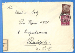 Allemagne Reich 1940 - Lettre Avec Censure De Glessen Aux USA - G33474 - Briefe U. Dokumente