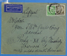 Allemagne Reich 1934 - Lettre Par Avion De Dresden Aux Czech Rep. - G33461 - Covers & Documents
