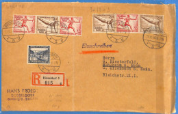 Allemagne Reich 1936 - Lettre Einschreiben De Dusseldorf - G33456 - Briefe U. Dokumente