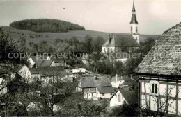 72632073 Oberoderwitz Ortsansicht Mit Kirche Oberoderwitz - Autres & Non Classés