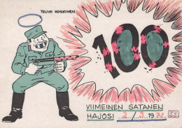 SOLDIERS HUMOUR Militaria Vintage Postcard CPSM #PBV906.GB - Humorísticas