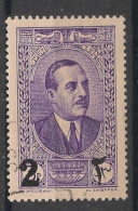 GRAND LIBAN - 1938-42 - N°YT. 157 - Président Eddé 2pi Sur 3pi Violet - Oblitéré / Used - Usados