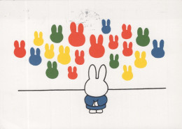 RABBIT Animals Vintage Postcard CPSM #PBR043.GB - Autres & Non Classés