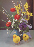 EASTER CHICKEN EGG Vintage Postcard CPSM #PBP184.GB - Easter