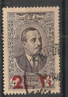 GRAND LIBAN - 1938-42 - N°YT. 158a - Président Eddé 2pi50 Sur 4pi Brun-noir - Oblitéré / Used - Usati