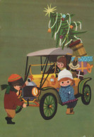 Happy New Year Christmas CHILDREN Vintage Postcard CPSM #PAY070.GB - New Year