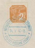 017/ Commemorative Stamp PR 20, Date 14.5.40 - Storia Postale
