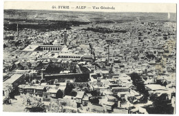 Syrie -  Alep - Vue Generale - Syrie