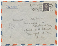 Em. En Face Leeuwarden - New York USA 1953 - Non Classificati
