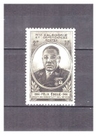 NOUVELLE  CALEDONIE . N ° 257  .  2 F GOUVERNEUR GENERAL EBOUE  .  NEUF  * . SUPERBE . - Ongebruikt