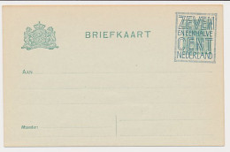 Briefkaart G. 130 A II - Opdruk Scheef - Ganzsachen