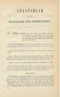 Staatsblad 1902 : Spoorlijn Sittard - Herzogenrath - Heerlen - Historische Dokumente